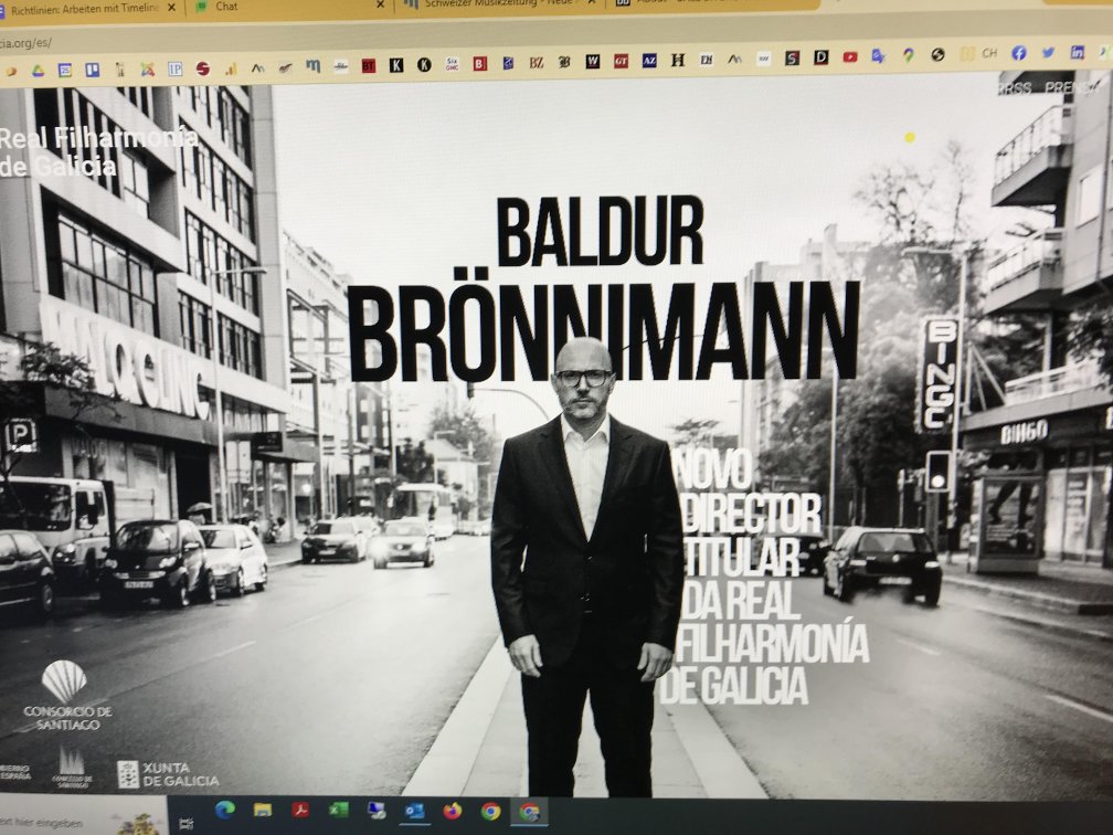 Baldur Brönnimann wird Dirigent in Spanien
