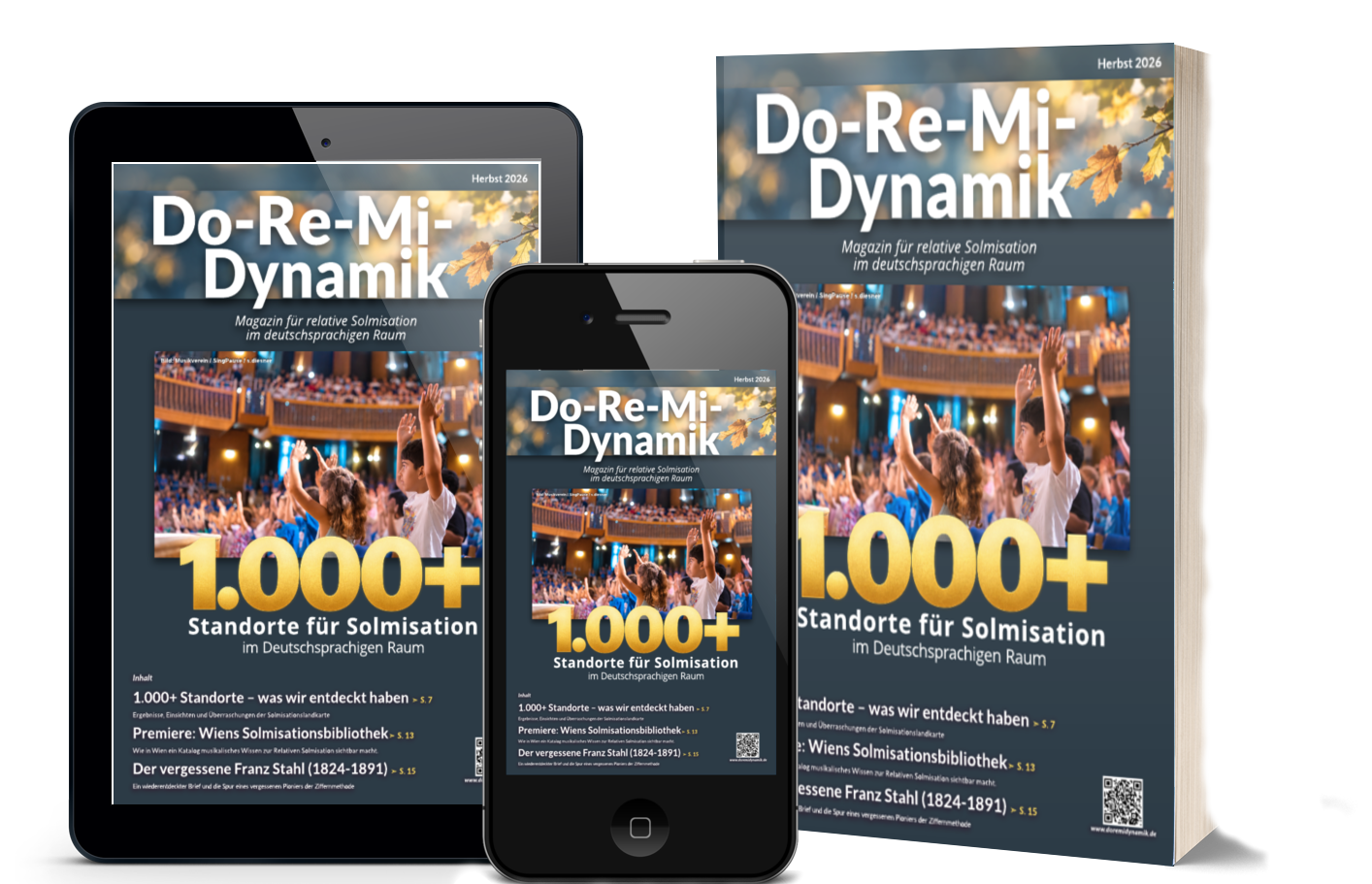 Eine neue Ausgabe, viele neue Entdeckungen: Do-Re-Mi-Dynamik Herbst 2026